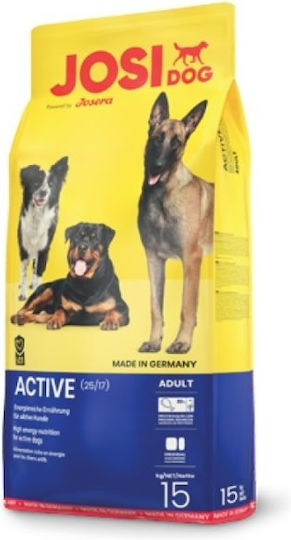 Josera Josidog Active 15kg Dry Food Gluten-Free for Adult Dogs with Rice
