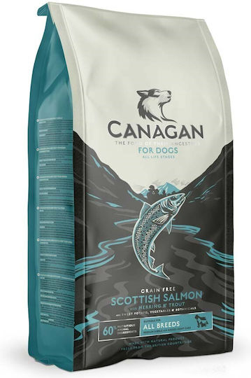 Canagan Scottish 6kg Dry Dog Food for Medium and Large Breeds with Salmon