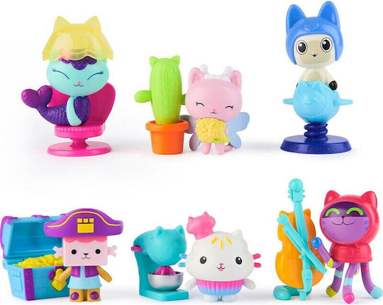 Spin Master Gabby's Dollhouse Cakey Cat & Cake Mixer για 3+ Ετών