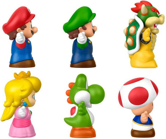 My Mario Little People Collector Mini Figures Height 7cm Set 6 Pieces