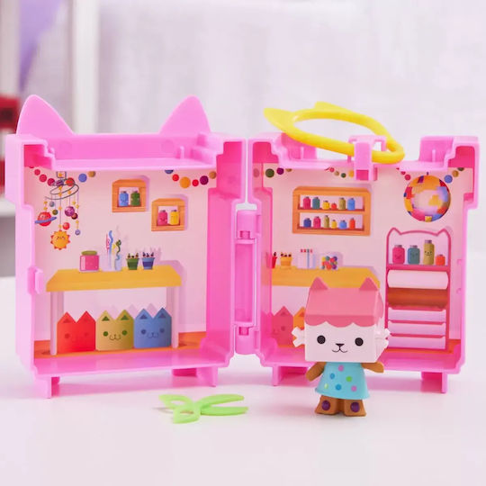 Spin Master Миниатюра за игра Къщата на куклите на Габи Kitty Fairy Мини клип Розова за 3+ години