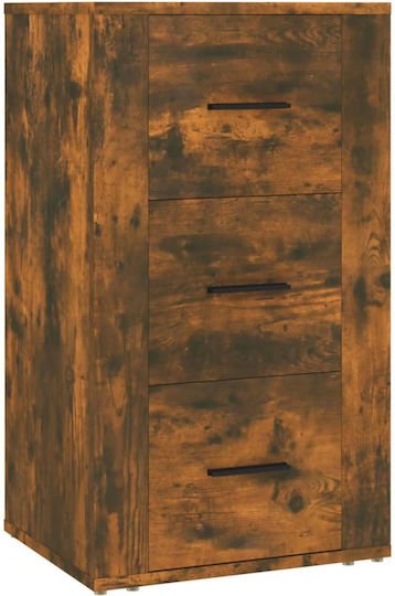 Συρταριέρα Γραφείου Ξύλινη Δρυς 40x33x70cm