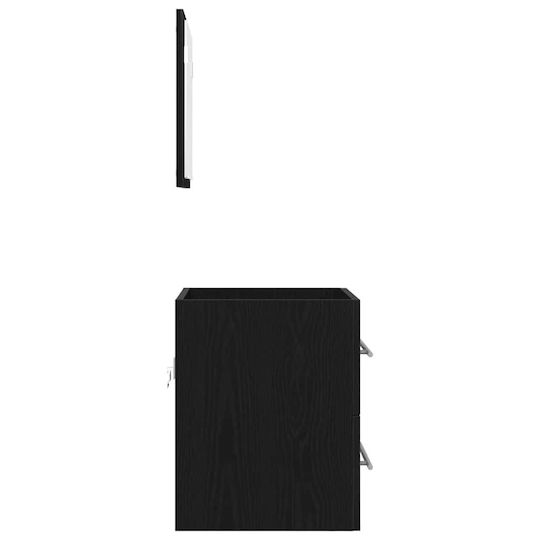 vidaXL Шкаф без Мивка Д41xШ38.5xВ48см Black Oak