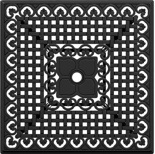 Garden & Outdoor Furniture Set for Small Balconies 3 Pieces Black