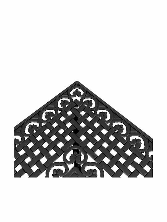 Dining Room Set for Small Outdoor Spaces 3 Pieces Black