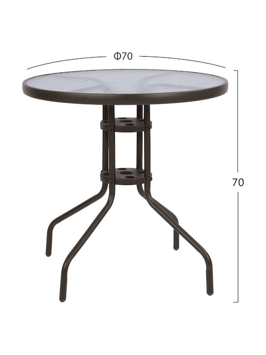 Set Dining for Small Outdoor Spaces Leon Brown 3pcs