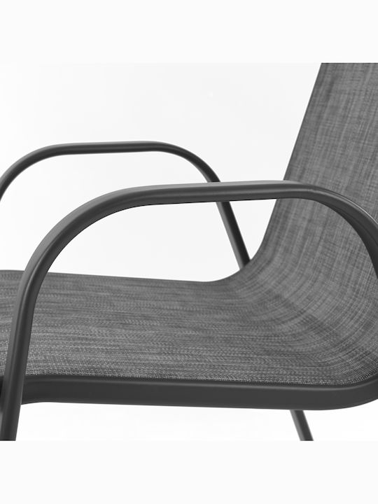 Garten- und Outdoor-Möbelsets 7 Stück Grau