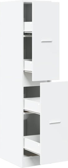 Schublade Büro White 30x41x144.5cm