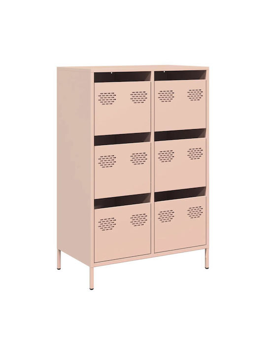 Чекмеджета Офис Метална Pink 68x39x101.5см