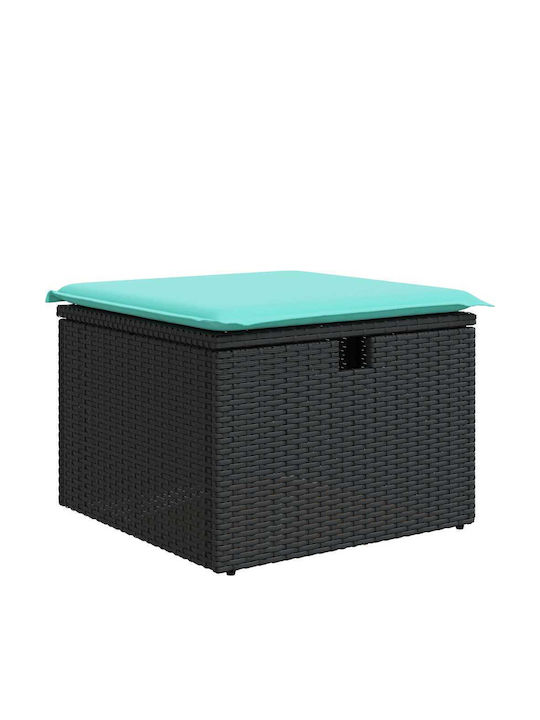 Ecksofa für den Außenbereich Rattan mit Kissen