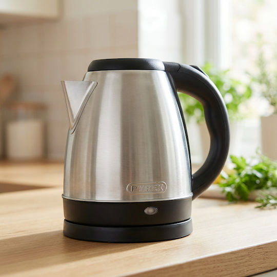 Pyrex SB-540 Βραστήρας 1.5lt 2000W Ασημί