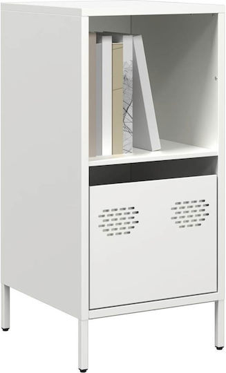 Ντουλάπι Γραφείου Μεταλλικό Λευκό 35x39x73.5cm