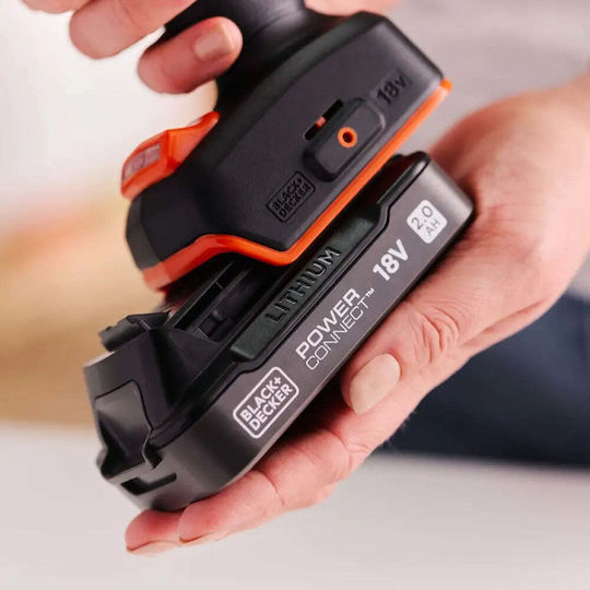 Black & Decker BLD682D1XK Akkuschrauber mit Batterie 18V 1x2Ah