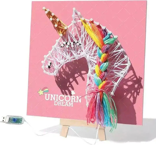 Παιδικές Χειροτεχνίες Tm Toys Creative Set String Art Unicorn