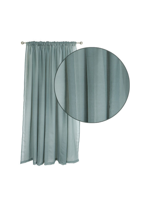 Das Home Curtain With Pencil Pleat 2198 Mint 300x270cm