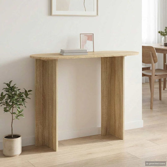 Consolă Din Lemn Stejar Sonoma M100xL39.5xÎ75cm