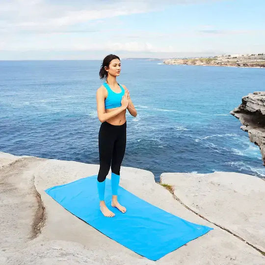 Dock & Bay Microfiber Body Towel Blue 160x90cm