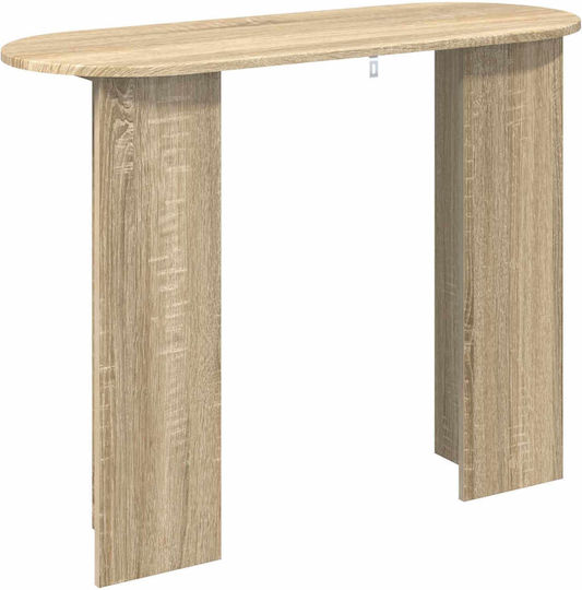 Consolă Din Lemn Stejar Sonoma M100xL39.5xÎ75cm