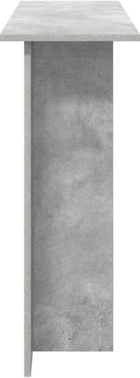 Konsolentisch Aus Holz Grau Beton M100xB30xH75cm