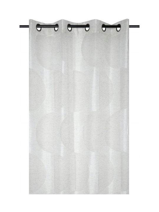 Fabryka Firan Perdea Cu Capse Albă 140x260cm