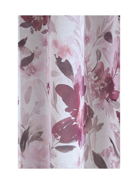 Curtain With Grommets Curtain Pink 135x280cm