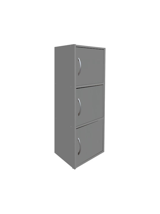 Soline Kitchen Tall Cupboard Light Gray 40x34.5x90.5cm
