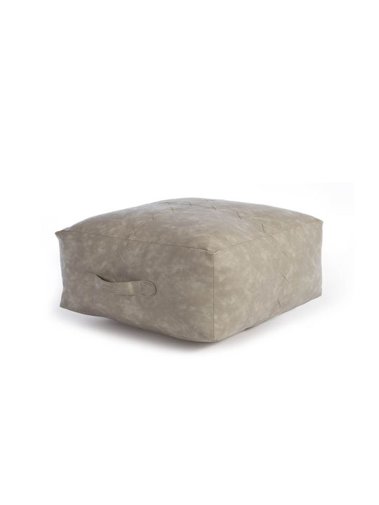 Πουφ Σκαμπό Lethal Grey 50x50x25cm