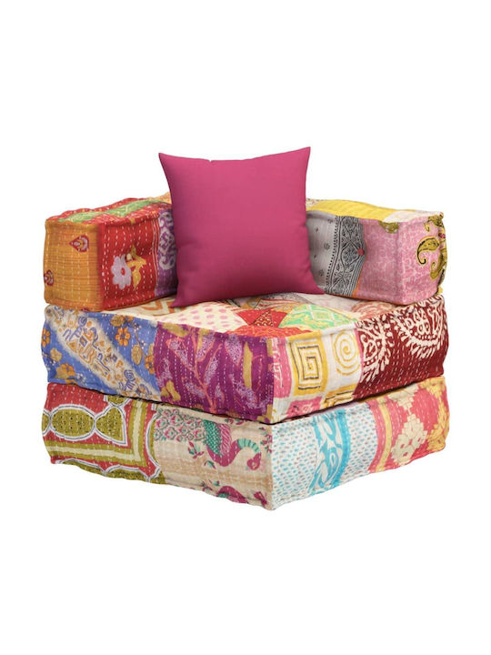 Bean Bag Chair Waterproof Multicolour 70x70x56cm