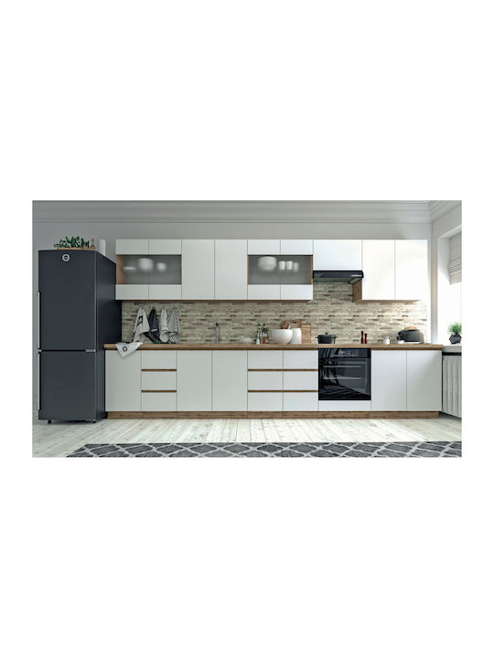 Soft Kitchen Floor Drawer Unit White 40x46x81.5pcs