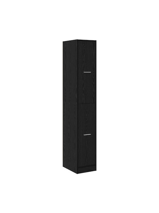 Kitchen Column Black Oak 30x41x174.5cm