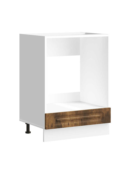 Kalmar Шкаф за Долен Фурна Smoked Oak Wood 60x46x81.5бр
