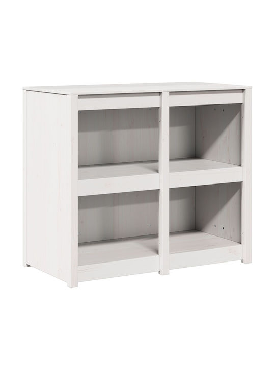 Bodenstehender Schrank Θερμό Λευκό 106x55x92cm