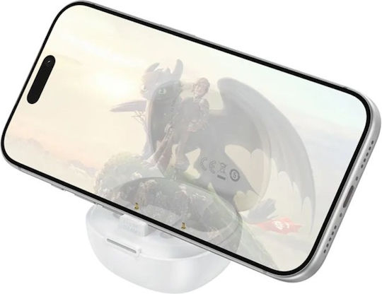 Hoco EQ100 In-ear Bluetooth Handsfree Ακουστικά με Θήκη Φόρτισης Λευκά