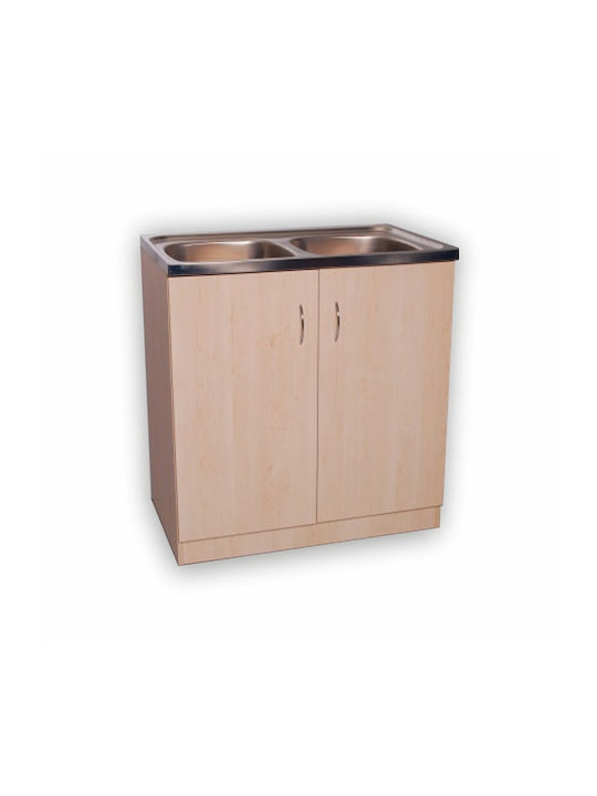 Spülbeckenschrank Sonoma Oak 80x50cm