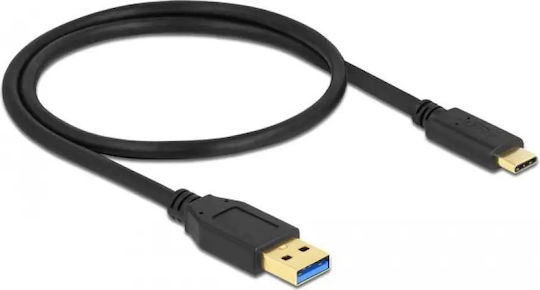 DeLock Cablu USB 3.2 USB-C tată - USB-A Negru 0.5m 83869