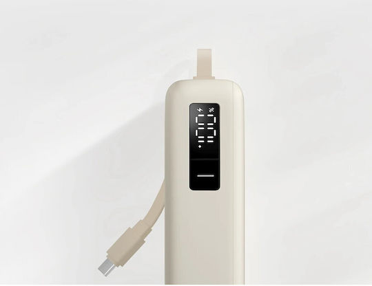 Xiaomi Power Bank 20000mAh 67W with USB-A Port and USB-C Port Tan