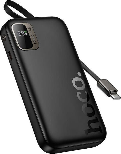 Hoco Q51 Baterie Externă 10000mAh 20W Power Delivery Încărcare Rapidă Neagră