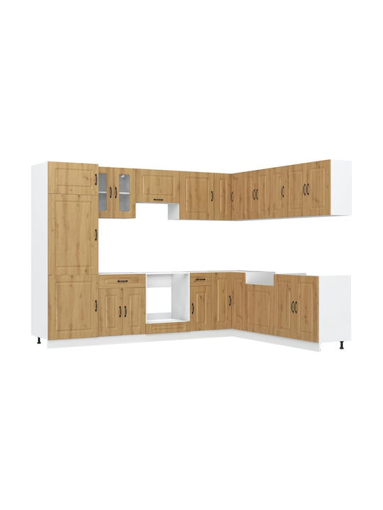 Vidaxl Kitchen Cabinet Set 14 Pieces Kalmar Engineered Wood