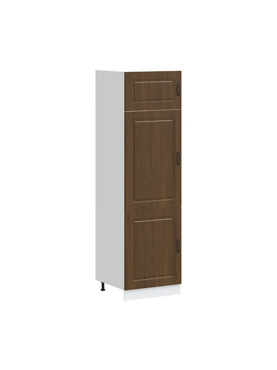 Kalmar Kitchen Column Brown Oak 60x57x207pcs