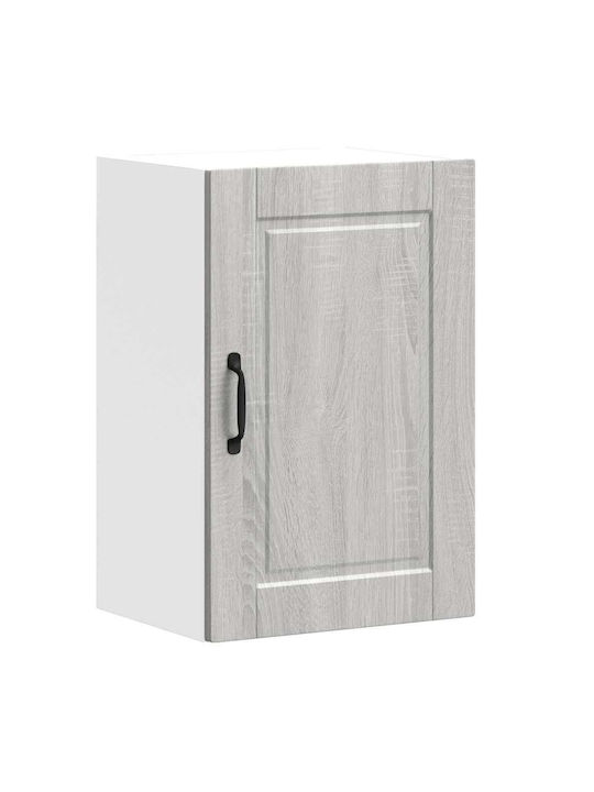 Vidaxl Kitchen Wall Cabinet Porto Gray Sonoma 40x31x60cm 1 Piece Gray