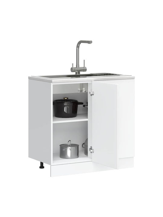 Eckschrank Boden White 86x46x81.5Stück