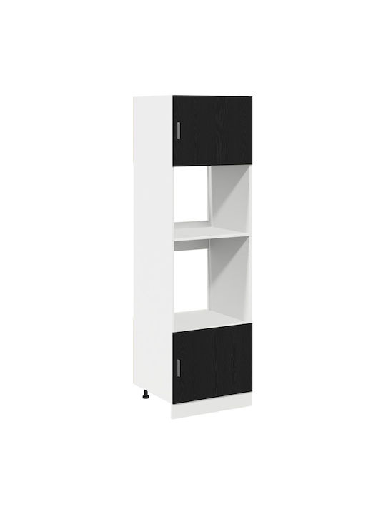 Кухненска Колона Black Oak 60x60x207бр