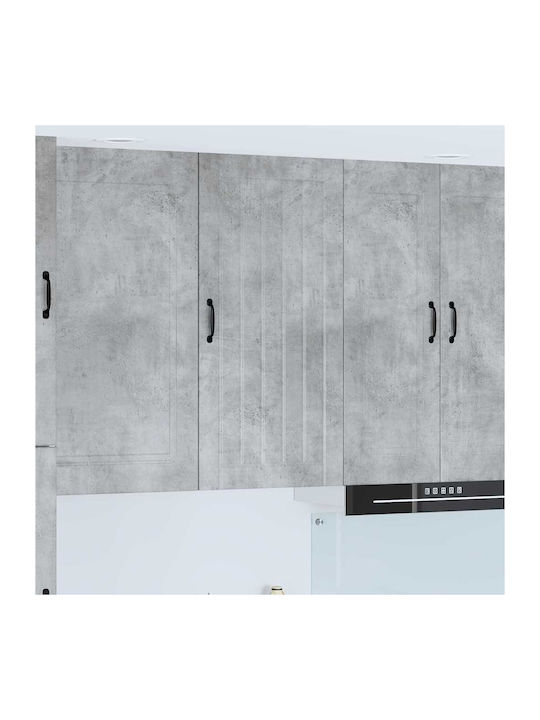Ντουλάπι Κρεμαστό Γκρι 50x31x100εκ.