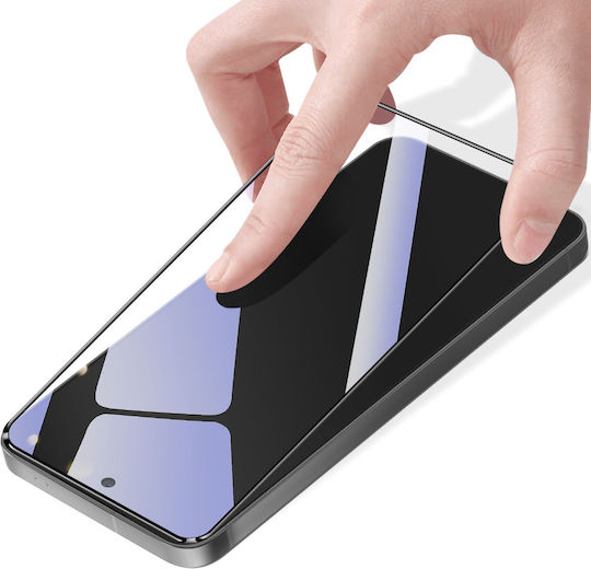 Amorus Пакет 2 Закалени Стъклени Протектори За Екран Galaxy S26 Ultra Антишок Прозрачен Черен