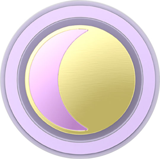 Popsockets Smartphone Popgrip Premium Enamel Waxing Solid Fixing Purple