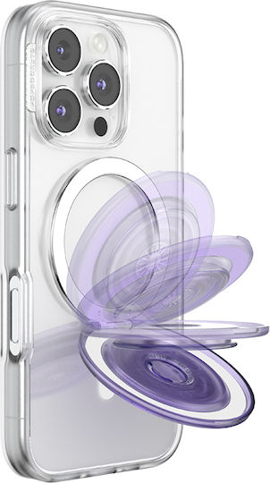 Popsockets Smartphone Popgrip Kick-out Premium Stand Fixare Adezivă Stand Selfie Violet