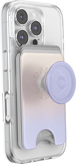 Popsockets Popwallet Magsafe Stand Suport Smartphone Cu Suport Card Integrat Violet