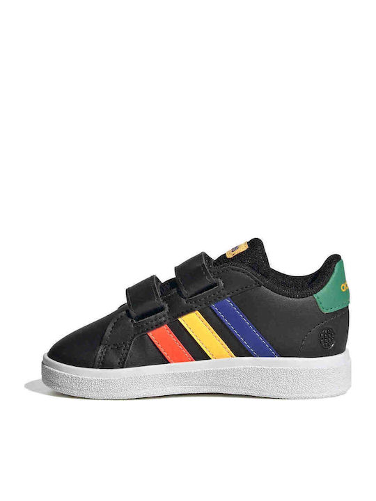 Grand Court GRAND COURT 2.0 Kids Sneakers with Scratch Black