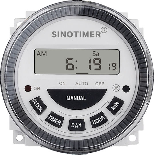 Digital Relais Timer Sinotimer Timer Schalter Programmierbar 230v 30a Tm619h2-30d