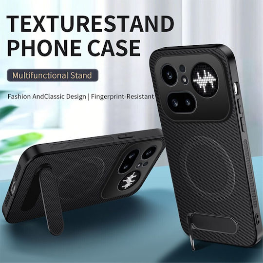 Wanlonfeng Umschlag Rückseite Kunststoff Blau Nichts Phone (4a) Pro